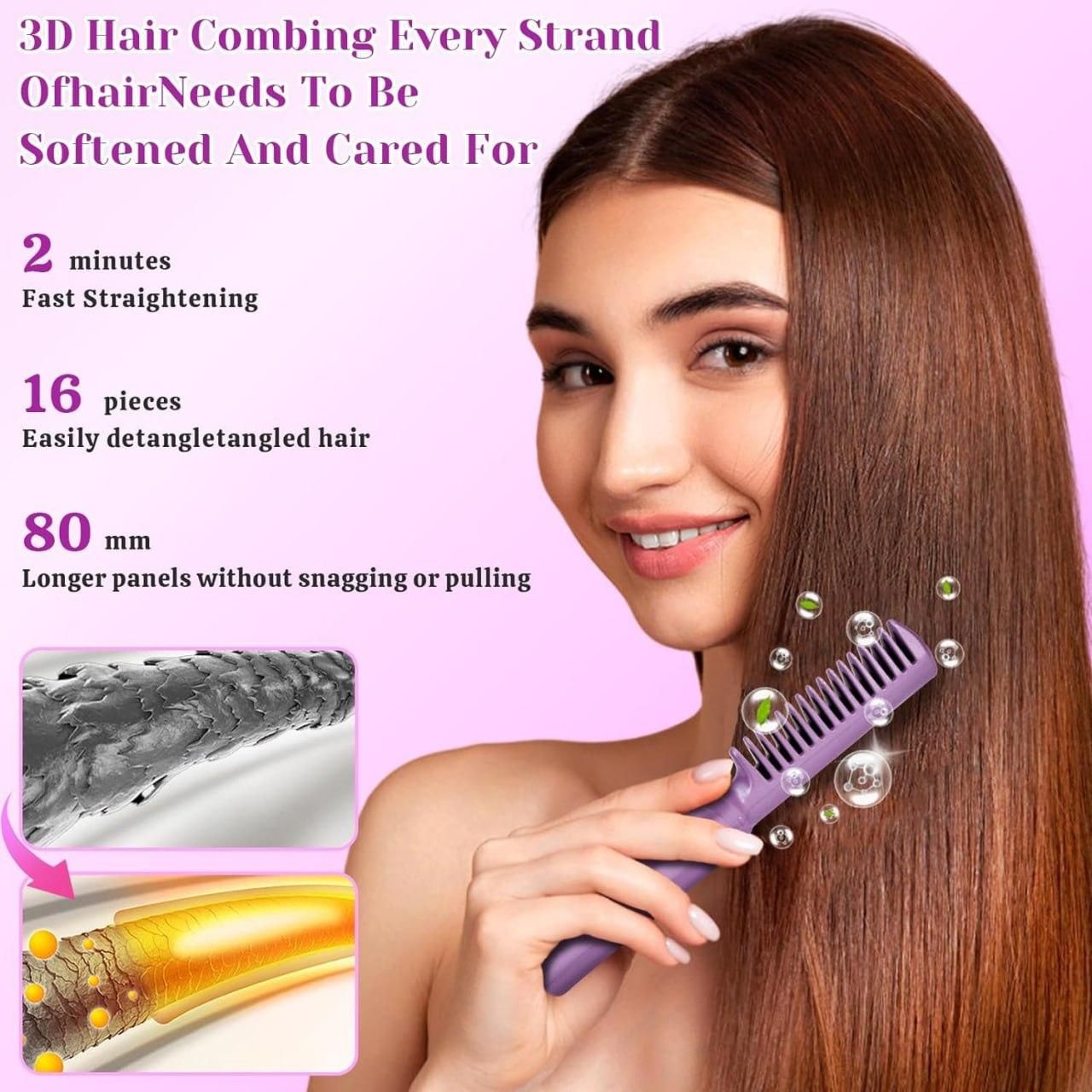 Portable Mini Hair Straightener – Cordless & Rechargeable - City Shop