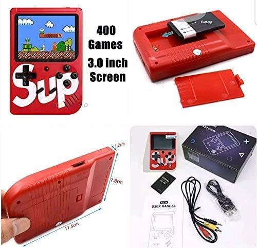 400-in-1 Portable Retro Game Console – LED Screen & USB Rechargeable - City Shop