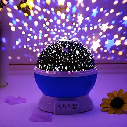 Star Master Dream Projection Lamp – Color Changing & Rotating