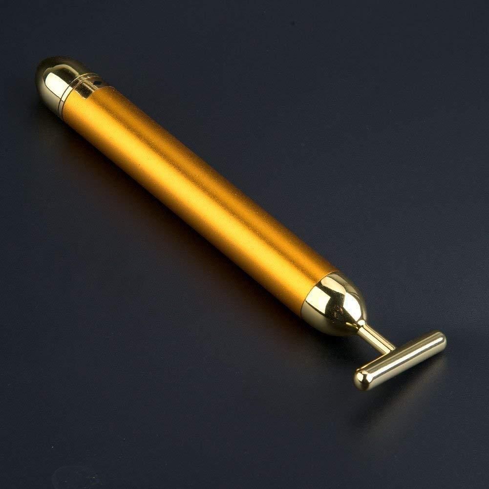 24K Gold Facial Roller – Electric Beauty Bar for Anti-Aging - City Shop