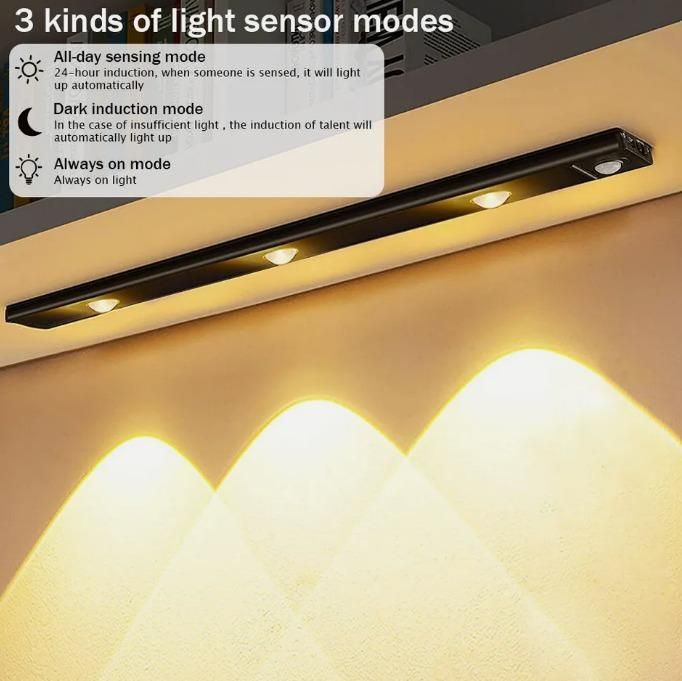 LED Motion Sensor Cabinet Light – USB Rechargeable - City Shop