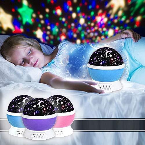 Star Master Dream Projection Lamp – Color Changing & Rotating