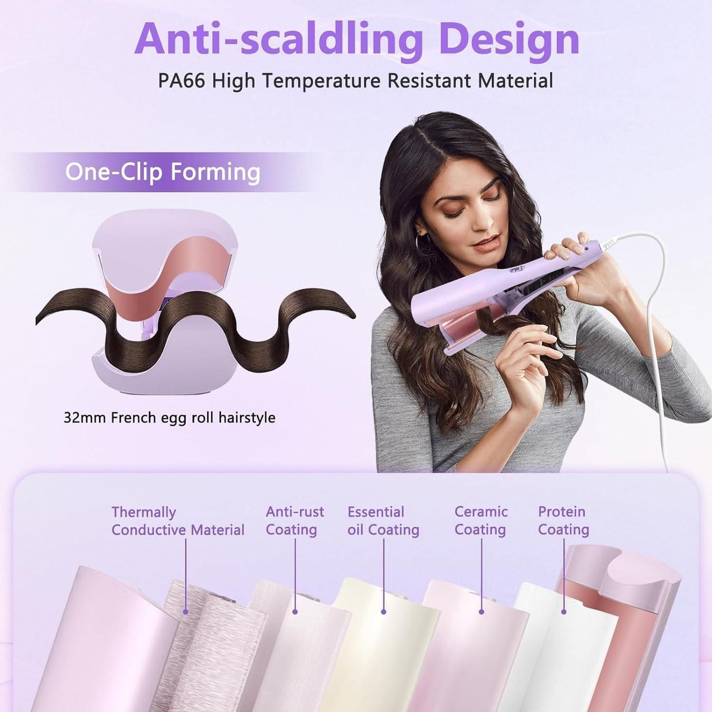 Wave Curling Iron – Multifunctional Styling Tool - City Shop