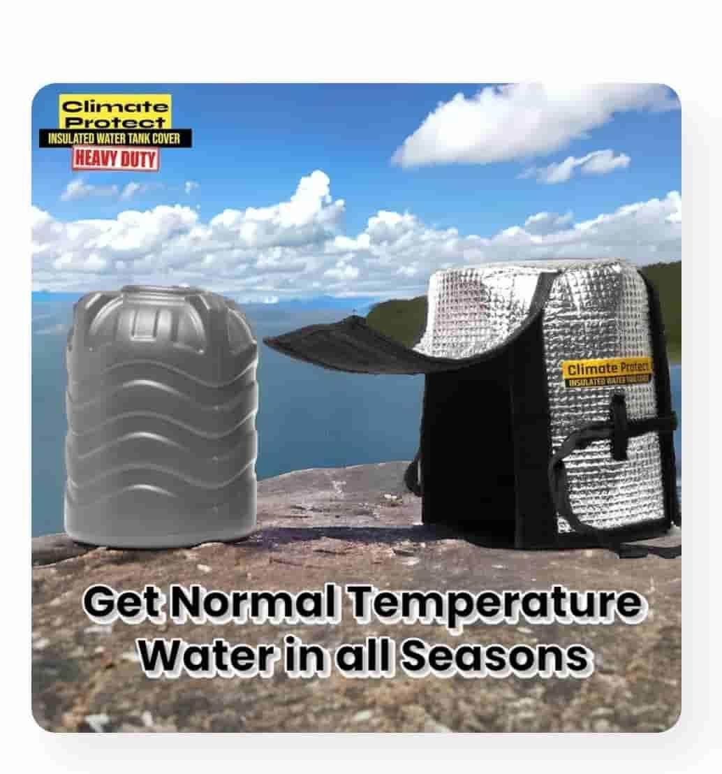 Climate Protect Water Tank Insulation Cover – All-Weather Protection - City Shop