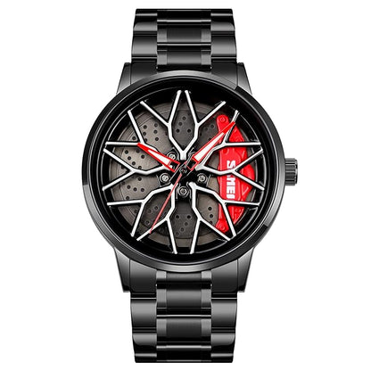 Stereoscopic Car Wheel Watch