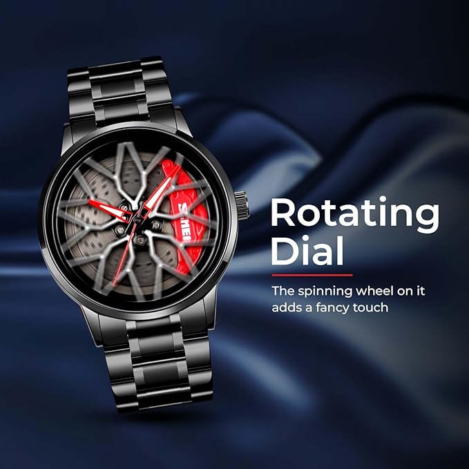 Stereoscopic Car Wheel Watch